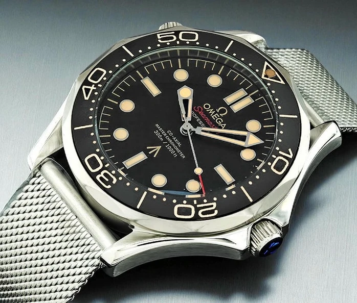 Omega Seamaster Diver Mesh Band Watch415 Pakistan