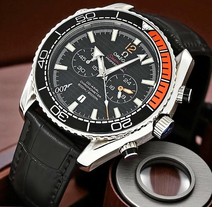 Omega Seamaster Planet Ocean 007 Chronograph Men S Wrist Watch Pakistan
