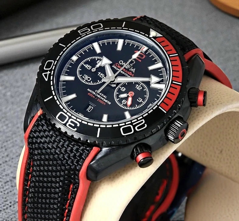 Omega Seamaster Planet Ocean 600 M Co Axial Chronograph Watch 2 Pakistan