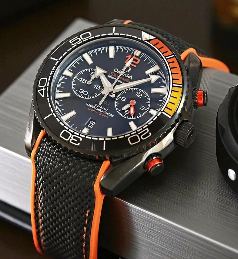 Omega Seamaster Planet Ocean 600 M Co Axial Chronograph Watch 3 Pakistan