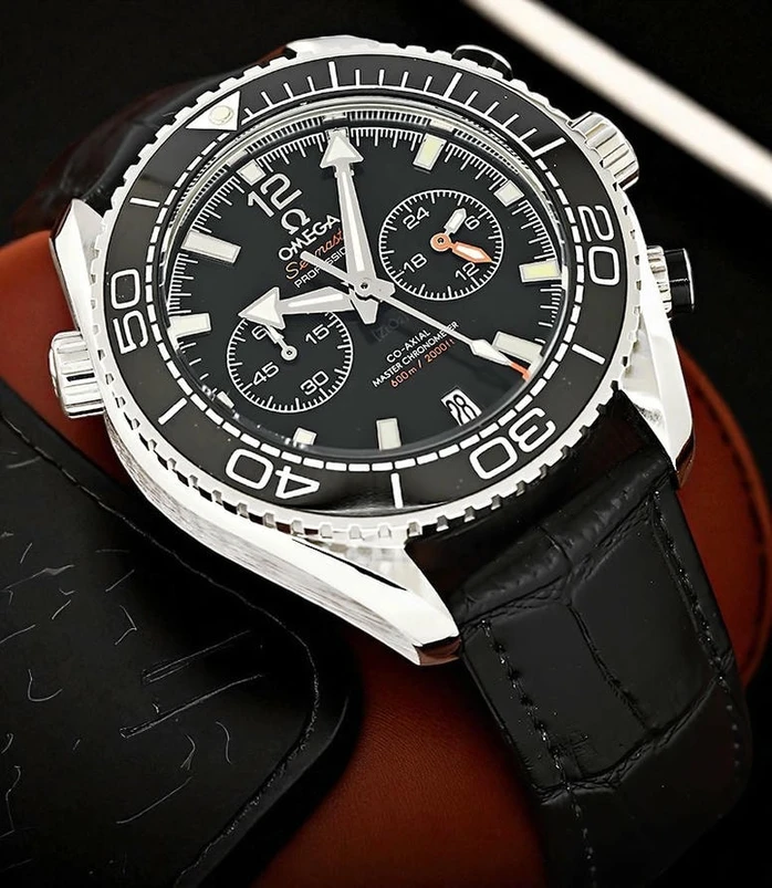 Omega Seamaster Planet Ocean 600m Co Axial Chronometer Chronograph Watch Pakistan