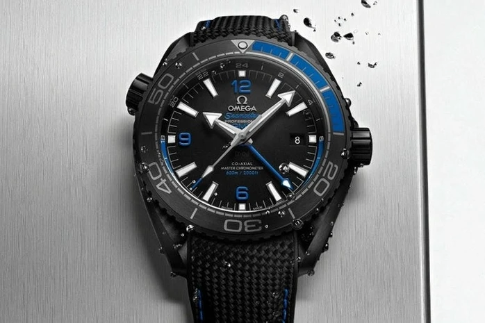 Omega Seamaster Planet Ocean Deep Black 1 Pakistan