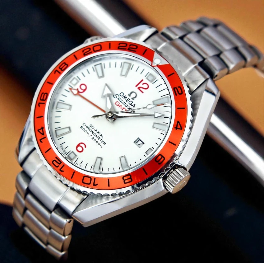 Omega Seamaster Planet Ocean Gmt Watch Pakistan