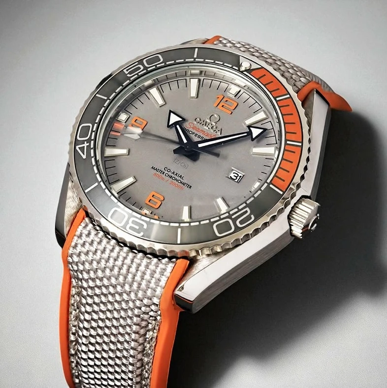 Omega Seamaster Planet Ocean Gray Dial Watch Pakistan