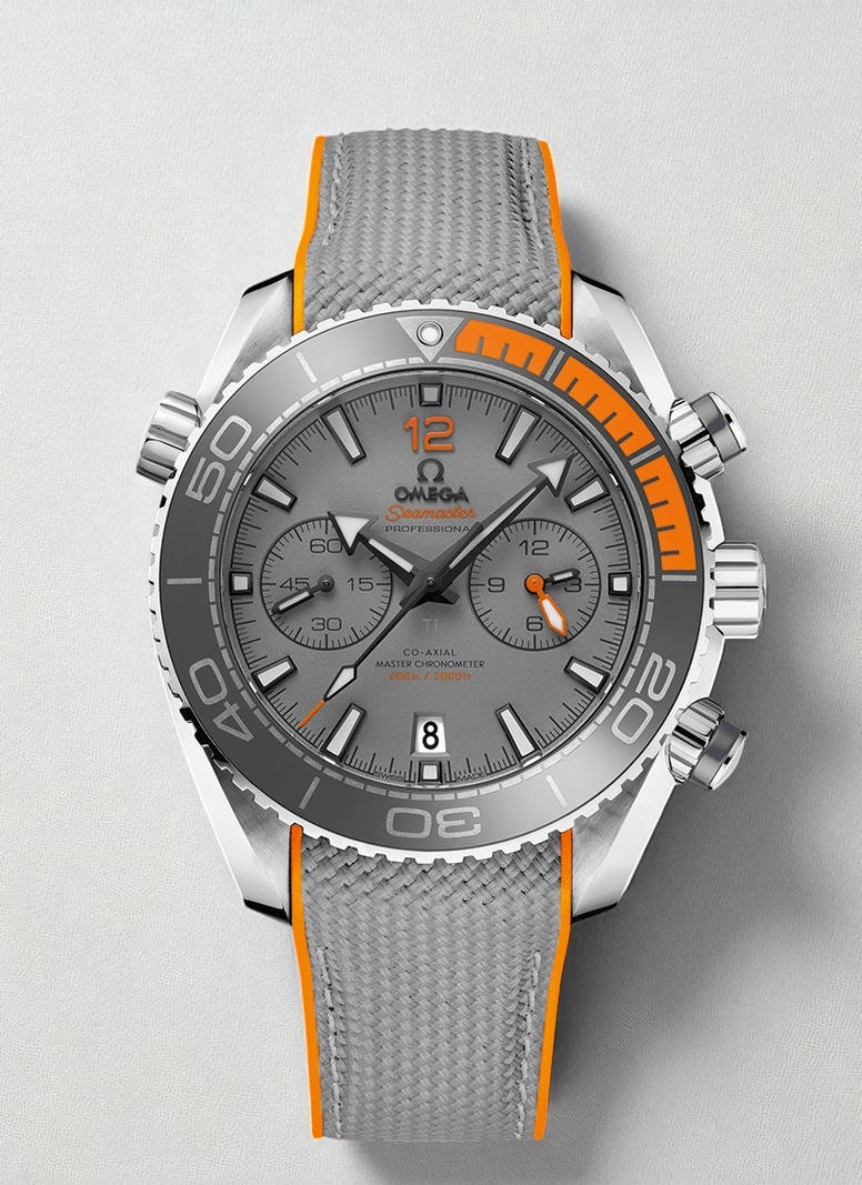 Omega Seamaster Planet Ocean Master Chronometer Chronograph Watches 115 Pakistan