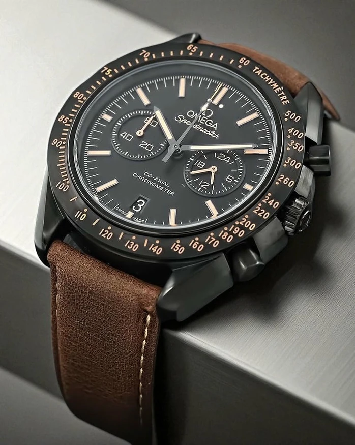 Omega Speedmaster Dark Side Of The Moon Vintage Black Watch Compressed 1 Pakistan