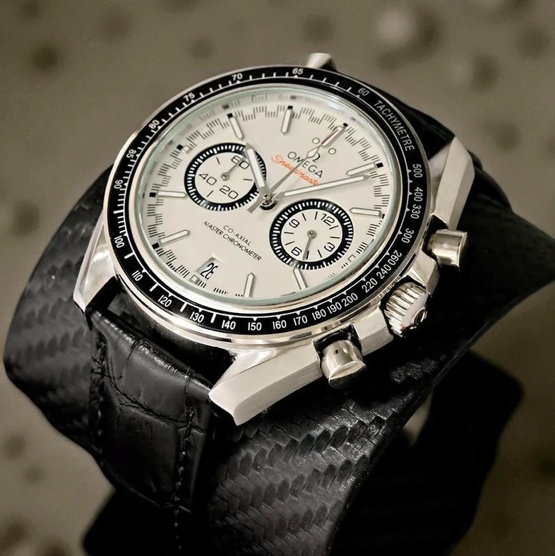 Omega Speedmaster Moon White Dial Men Watch Watch Pakistan