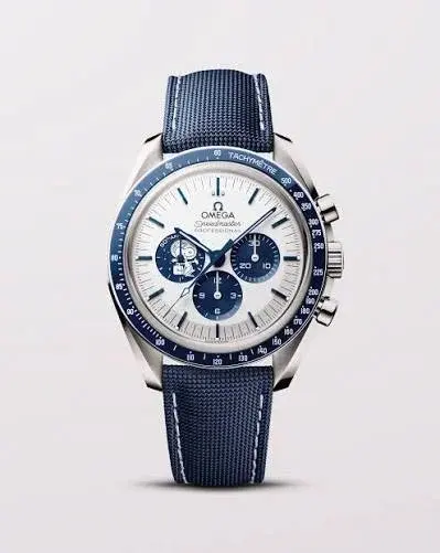 Omega Speedmaster Silver Snoopy Award 50th Anniversary Watch