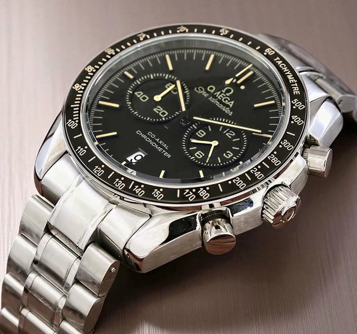 Omega Speedmaster Two Counters Co Axial Chronometer Watch2026 Pakistan