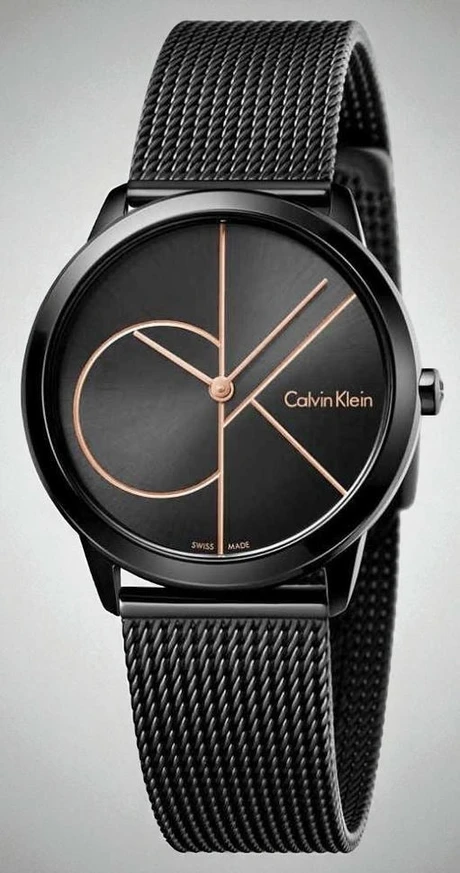 Calvin Klein Womans Minimal Black Mesh Watch Pakistan 1765831676 95963396