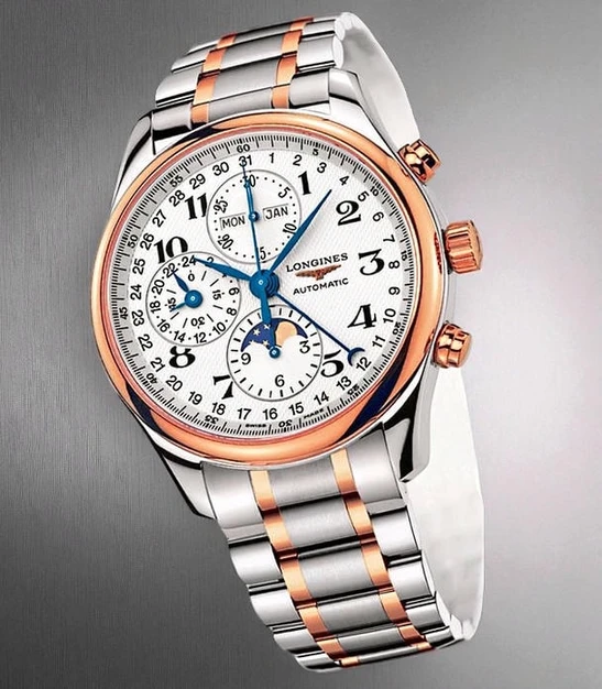 Longines Master Chrono Moonphase Two Tone Watch Pakistan