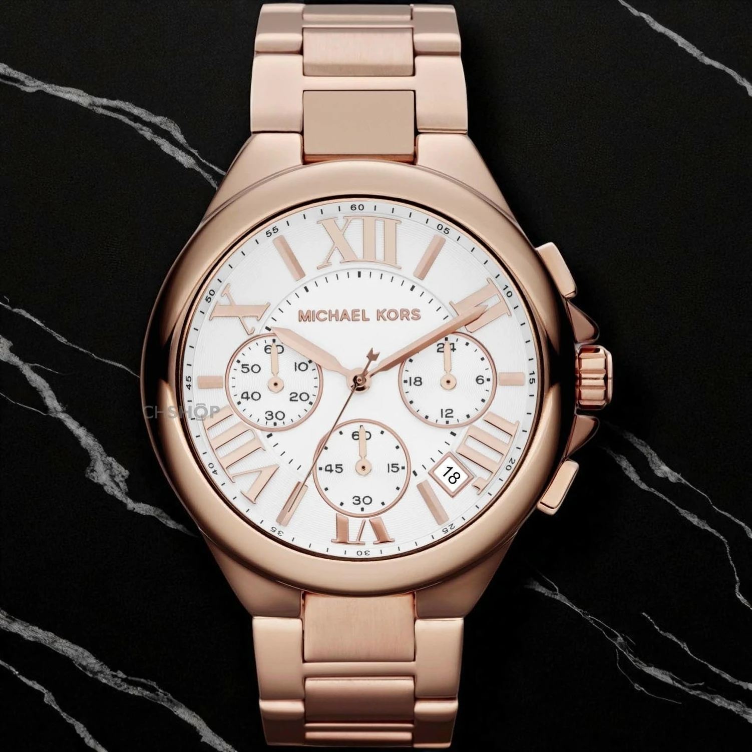 Michael Kors Oversized Bradshaw Rose Gold Tone Watch Pakistan 1765831681 160a88a2