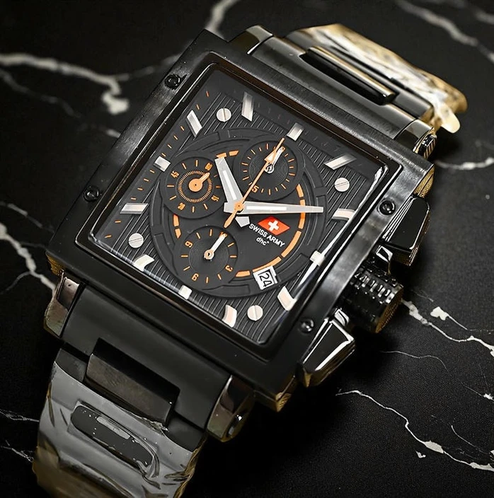 Swiss Army Dhc Sa 4090 Black Chronograph Watch Pakistan 1765831684 43670f49