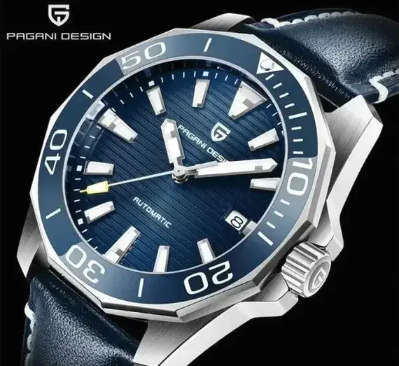 Pagani Design Pd 1668 Blue Leather Watch 2026 1783796622 695ddd46