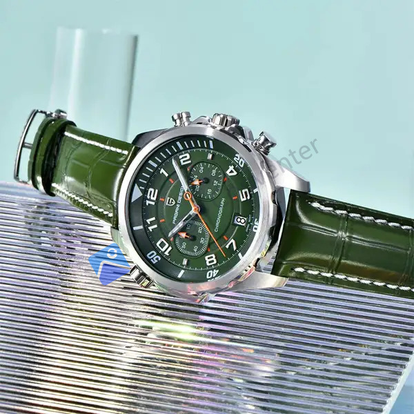 Pagani Design Pd 1811 New Men S Green Chronograph Wrist Watch 3 1780950940 73131682