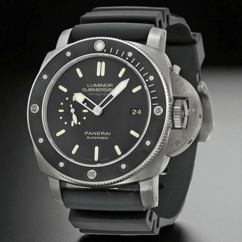 Panerai Luminar Submersible 1950 Amagnetic Black Dial Black Rubber Men S Watch Pakistan 1765831698 5b770090