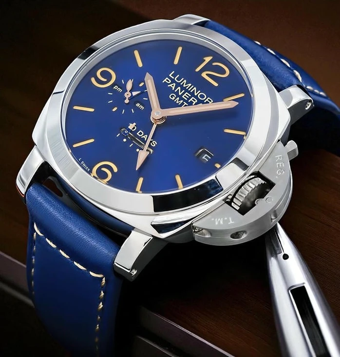 Panerai Luminor 1950 10 Days Gmt Blue Watch Pakistan 1765831698 A4553a93