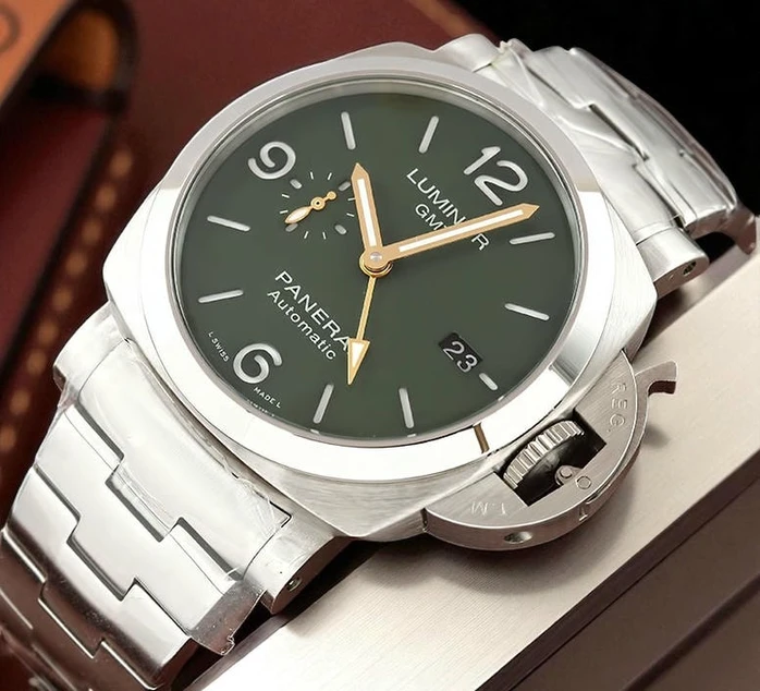 Panerai Luminor 1950 Gmt Green Dial Watch Pakistan 1765831700 0e5c5859