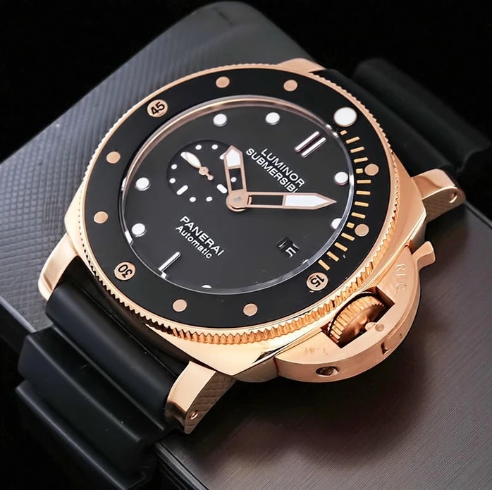 Panerai Submersible Rose Gold Goldtech Divers Watch Pakistan 1765831711 06ae4bea