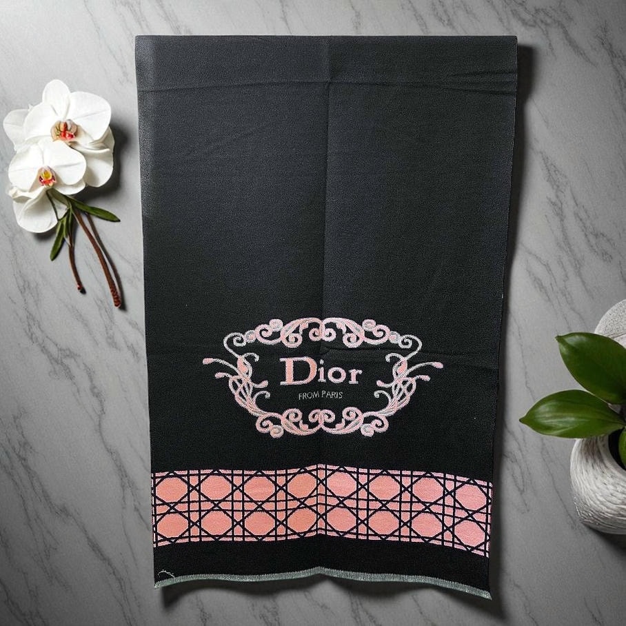 Dior Black Cashmere Scarf Pakistan 1765831734 60a22ac3