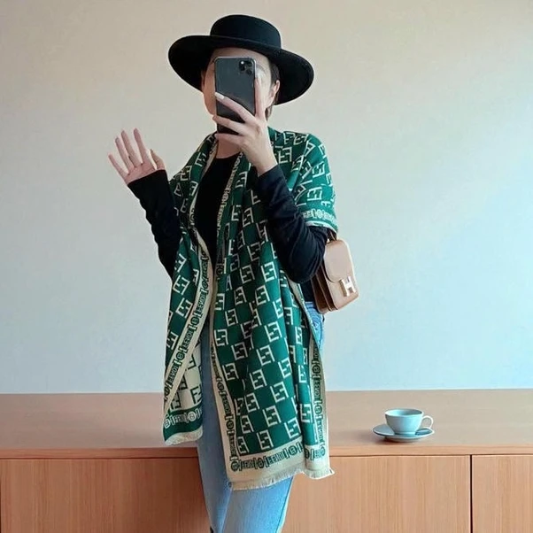 Fendi Cashmere Scarf 825 Pakistan 1765831738 D93af706