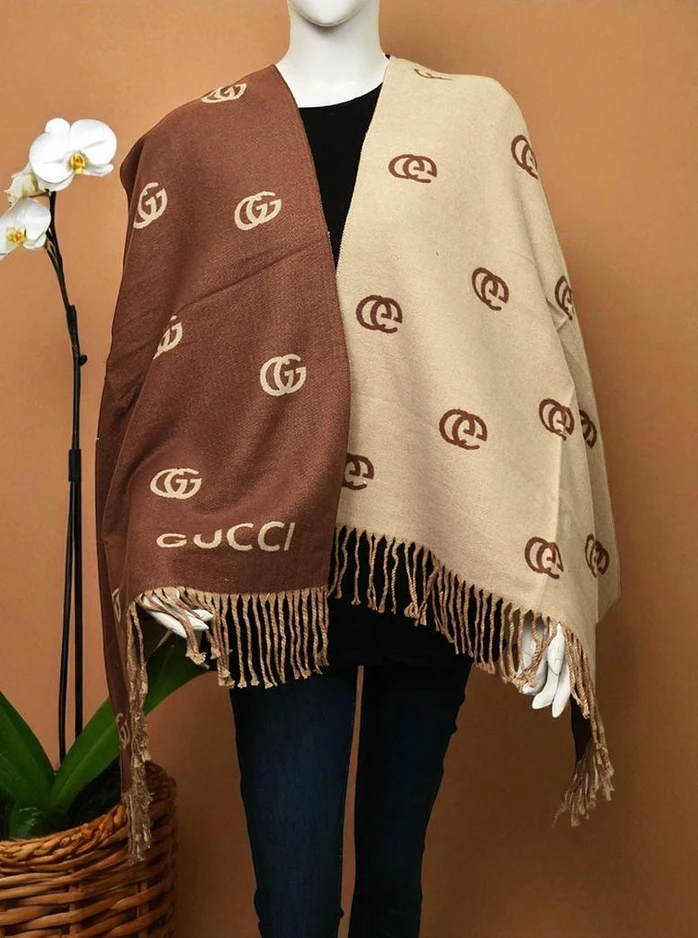 Gucci Wool Cashmere Scarf 116 497a Pakistan