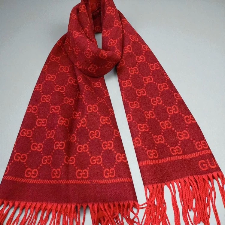 Gucci Wool Cashmere Scarf 116653 Pakistan
