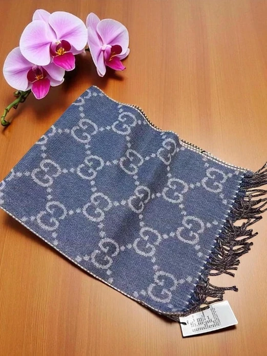 Gucci Wool Cashmere Scarf 116791 Pakistan