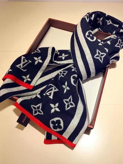 Louis Vuitton Wool Cashmere Scarf 116856 Pakistan