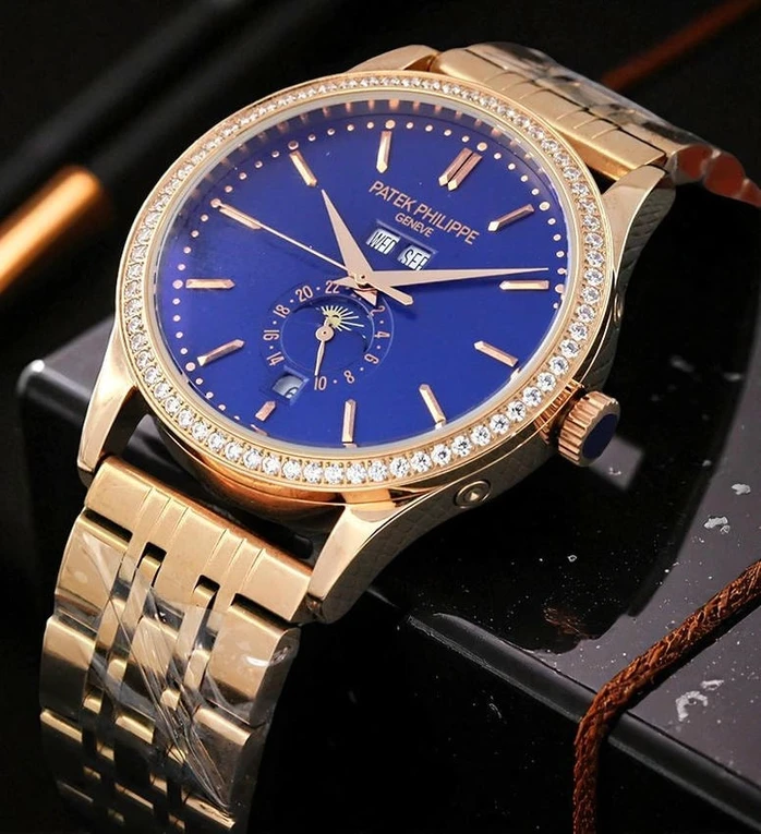 Patek Philippe Annual Calendar Diamond Rose Gold Watch Pakistan 1765831807 75152b78