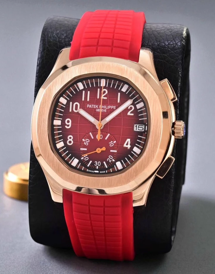 Patek Philippe Aquanaut Chronograph Red Watch Pakistan 1765831810 B4a676d6