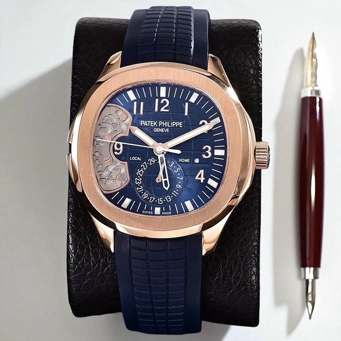 Patek Philippe Aquanaut Time Travel Blue Watch Pakistan