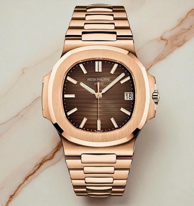 Patek Philippe Nautilus 57111r 001 Rose Gold Chocolate Dial Patek Philippe Nautilus Pakistan
