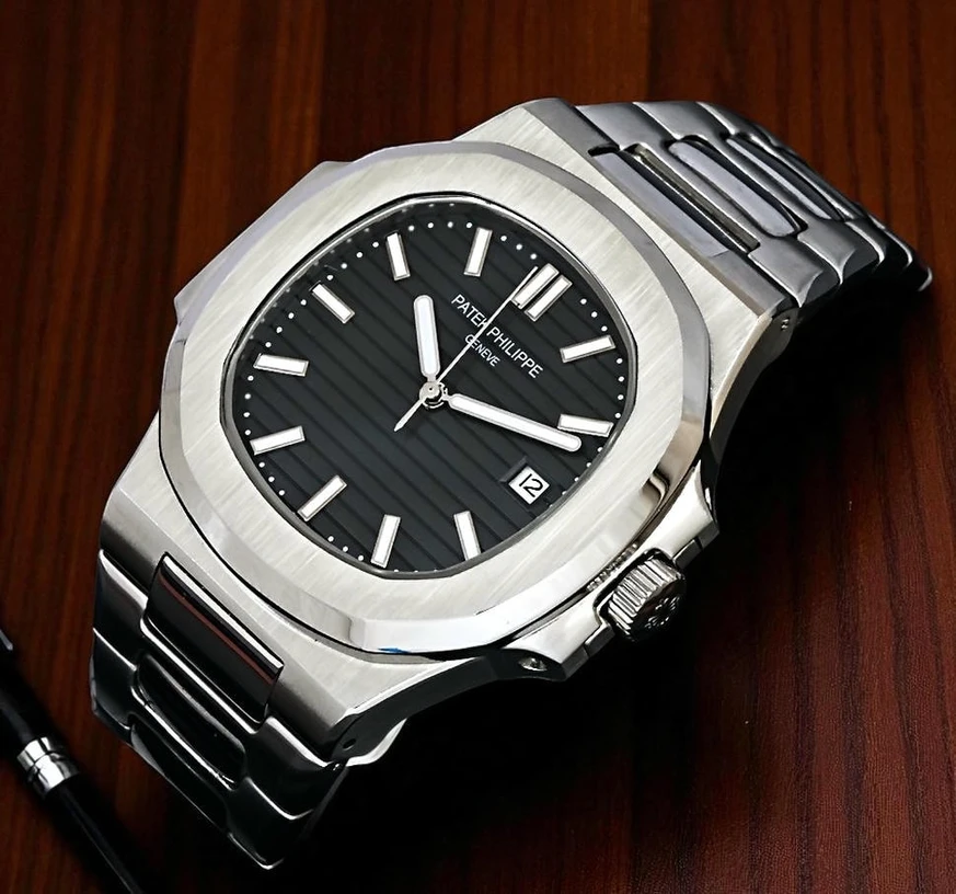 Patek Philippe Nautilus Black Dial Pakistan 1765831806 F714216a