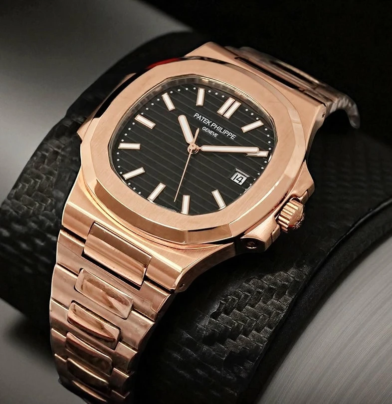 Patek Philippe Nautilus Black Dial Pakistan 1765831819 B5dda8b6