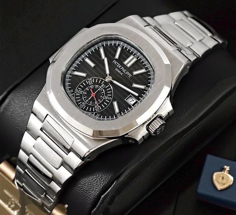 Patek Philippe Nautilus Black Dial Watch 3 Pakistan 1765831820 D5d077dc
