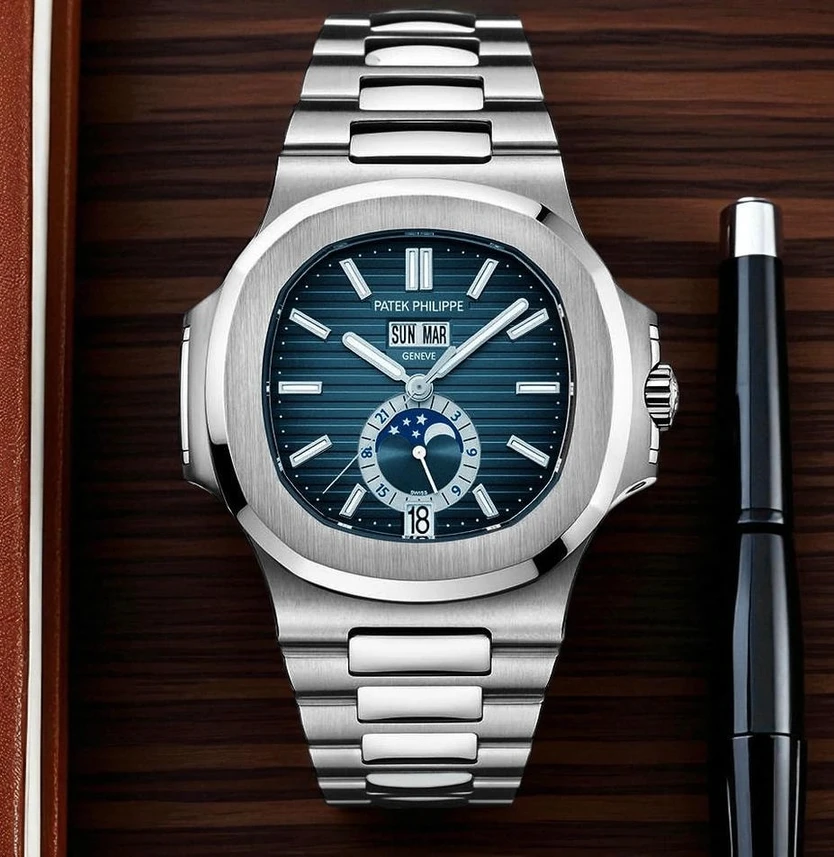 Patek Philippe Nautilus Blue Dial Patek Philippe Nautilus Pakistan 1765831822 3dc242c5