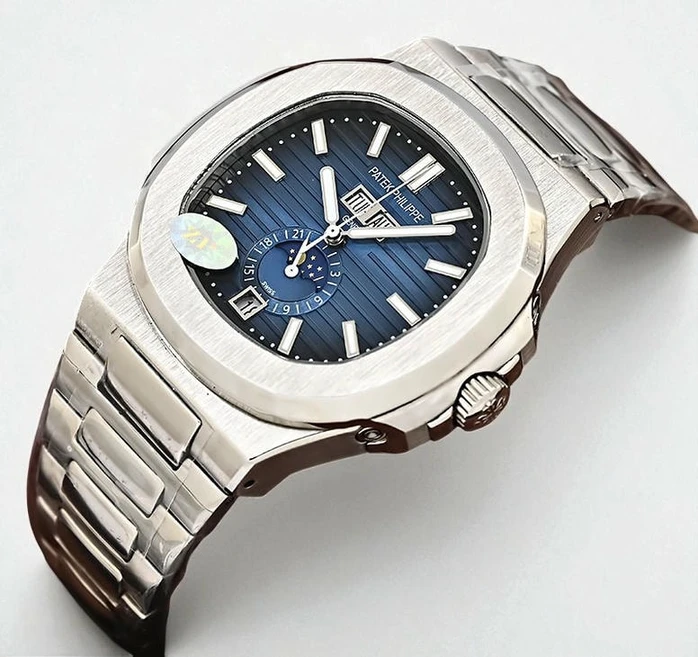 Patek Philippe Nautilus Blue Dial Watch 6 Pakistan 1765831822 Fa7278a4
