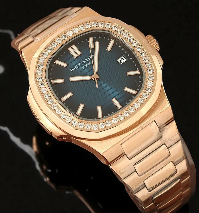 Patek Philippe Nautilus Blue Dial Watch Pakistan 1765831822 D2385edf