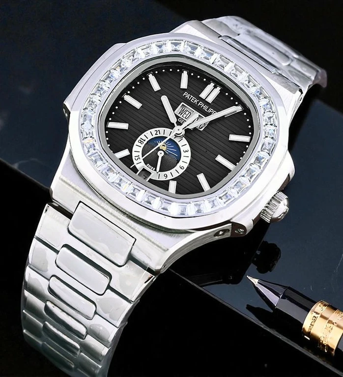 Patek Philippe Nautilus Diamond Bezel Watches Pakistan 1765831828 054e2418