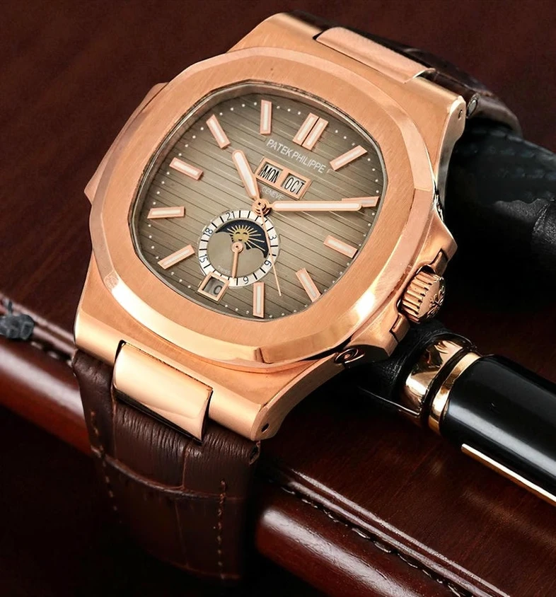 Patek Philippe Nautilus Rose Gold Daydate Watch 2 Pakistan 1765831835 3ce77521