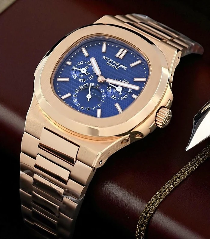Patek Philippe Nautilus Rose Gold With Blue Dial Watch Compressed Pakistan 1765831837 967aae4a