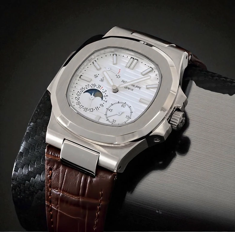 Patek Philippe Nautilus White Dial 1 Pakistan