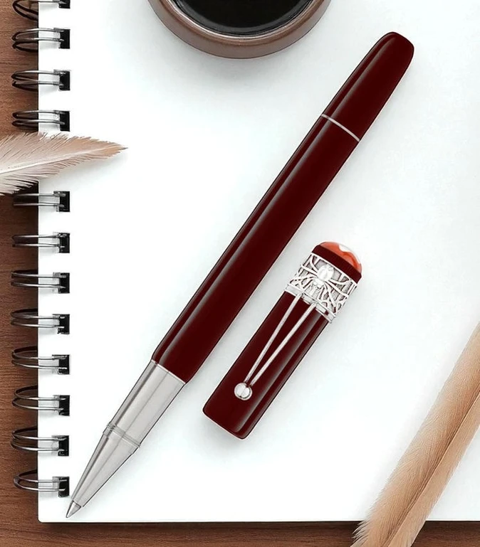 Montblanc Heritage Rouge Et Noir Spider Rollerball Pen 019 Pakistan