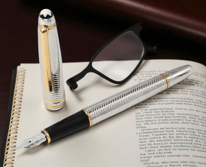 Montblanc Meisterst Ck Solitaire Stainless Steel Fountain Pen 539 Pakistan 1765831869 9131a35d