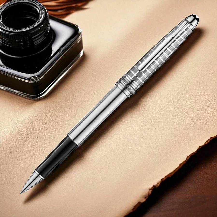Montblanc Meisterst Ck Solitaire Stainless Steel Rollerball Pen Pakistan 1765831869 39a48692