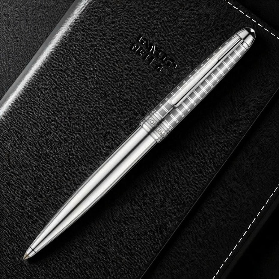 Montblanc Meisterstuck Solitaire Stainless Steel Ii Ballpoint Pen Pakistan 1765831873 670b8b0a