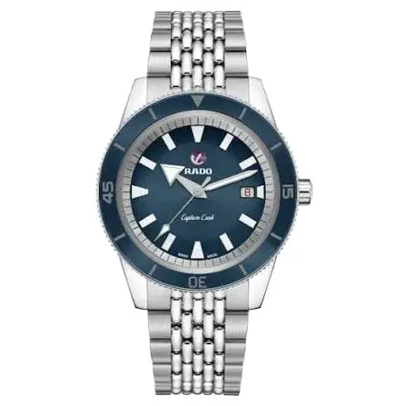 Buy Rado Captain Cook Silver Stainless Steel Blue Dial 1783796627 55ae7f68