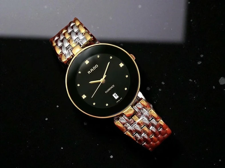 Find Rado Florence Black Dial Two Tone Watches Prices 116 Pakistan 1765831891 A3c53c03