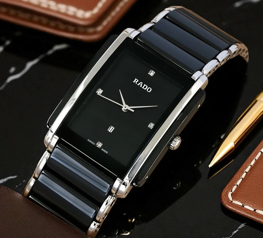 Rado Black Ceramic And Stainless Steel Watch Pakistan 1765831894 B8c87706